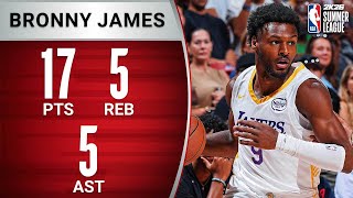 Jordan Miller - Zavier Simpson - Bronny James - Cole Swider