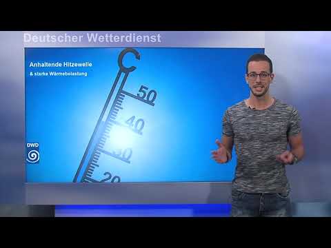 09.08.2020 Hitzeinformation- Deutscher Wetterdienst (DWD)