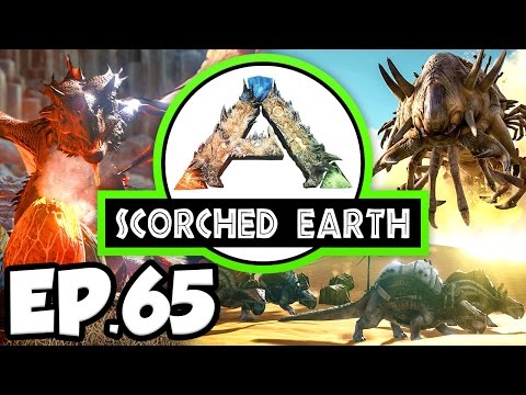 ARK: Scorched Earth Ep.65 - NAMING DINOSAURS & DISAPPEARING UTAHRAPTOR!! (Modded Dinosaurs Gameplay)