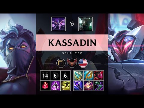 Kassadin Top vs Mordekaiser - NA Grandmaster Patch 25.21