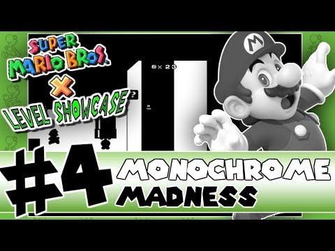 SMBX Level Showcase | Monochrome Madness by Flatkiwi [SMBX 2.0]