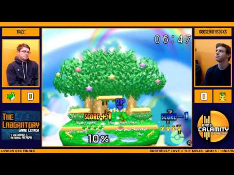 BL+TMG | Razz (Yoshi, Falcon) vs GooseWithSocks (Pikachu) - Losers Qtr Finals - SSB64