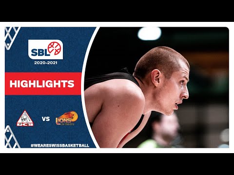 SBL 20/21  Highlights - BC Boncourt vs Lions de Genève