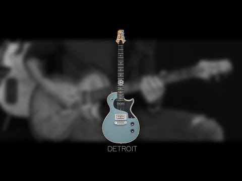 Mithans Guitars Detroit (Vintage Blue) boutique electric guitar image 14