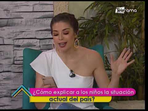 ¿Cómo explicar a los niños la situación actual del país?