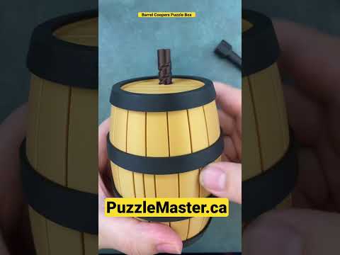 Barrel Coopers Puzzle Box #Shorts