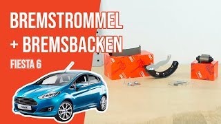 Youtube thumbnail of video "Wie Fiesta 6 hintere Trommelbremse wechseln 🚗"