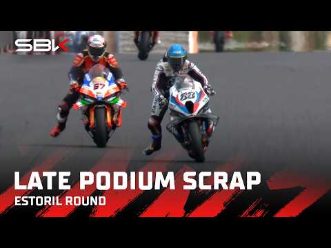 MUST-WATCH: Last lap scrap between Miguel Oliveira and Alberto Surra 🍿 | 2026 #EstorilWorldSBK 🇵🇹