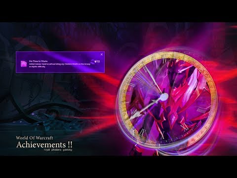 No Time to Waste Achievement from Advisor Vandros in the Arcway on Mythic difficulty