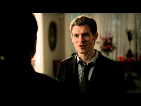 TVD 3X09 Klaus threatens Elena/Katherine. Klaus comes face to face with Mikael