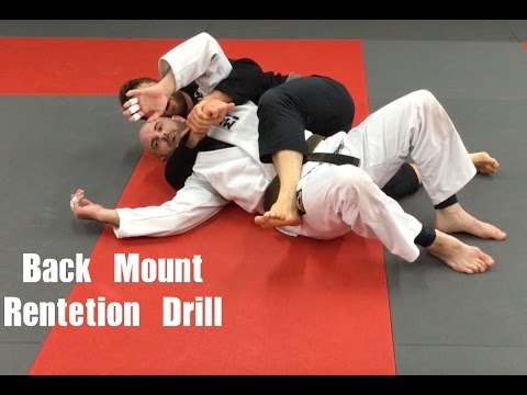 BJJ Back Mount Drill ( Don't Lose Back Mount )