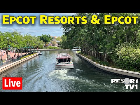 🔴Live: Friday Night Live at the Epcot Resorts & Epcot - 6-21-24 - Walt Disney World
