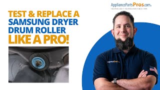 Fix Your Samsung Dryer Now With a New Drum Roller