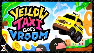 【Steamで圧倒的に好評】どこか懐かしい64風のアクションゲーム「Yellow Taxi Goes Vroom」が面白い