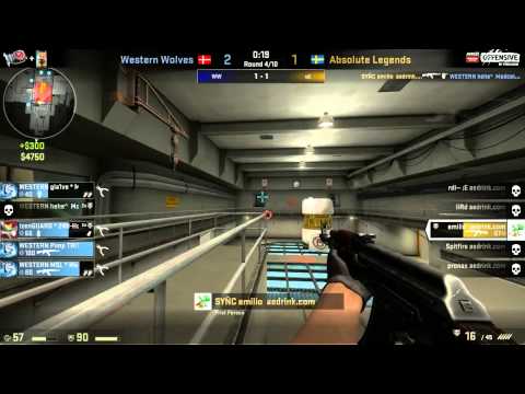 Absolute Legends vs. Western Wolves | Cons. Finale, RADEON Offensive 2 | de_nuke Map 3 Part 2