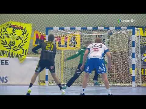 AEK - Drammen HK 33-31 Round of "16" Challenge Cup 2019-20 HL (08/02/2020)