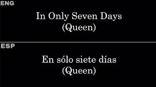 In Only Seven Days (Queen) — Lyrics/Letra en Español e Inglés