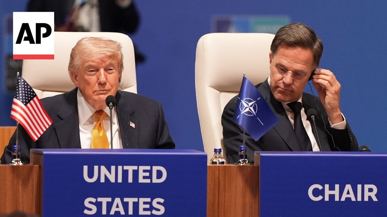 Video | Erdogan highlights Trump's efforts in Iran crisis at NATO summit in Ankara
