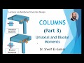 Design Of RC Columns Part 3 Uni Axial And Bi Axial Moments