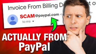 The VERY Tricky Paypal Invoice Email Scam