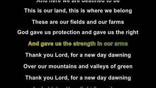 Celtic Thunder - New Day Dawning (Karaoke version) (made by René Maréchal)