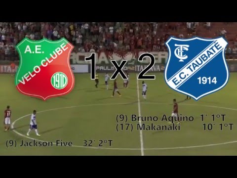 Campeonato Paulista Série A2 - AE Velo Clube 1 x 2 EC Taubaté (2016)