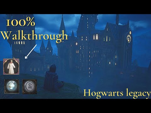 Hogwarts Legacy 100% Walkthrough & Guide ( All items & trophies) Part 3 ps5 gameplay