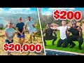 SIDEMEN 20 000 VS 200 HOLIDAY EUROPE EDITION