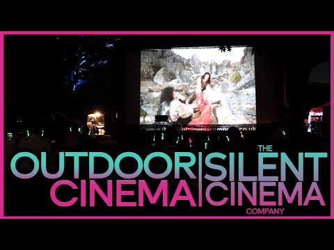 Outdoor Silent Cinema by The Silent Disco Company
