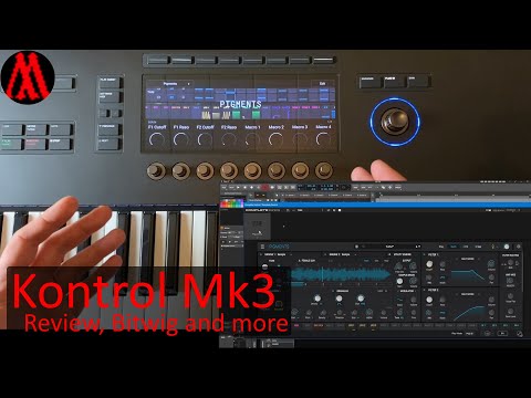 Native Instruments Kontrol S-Series Mk3 - Review, Bitwig Stock Script, DrivenByMoss for Mk2