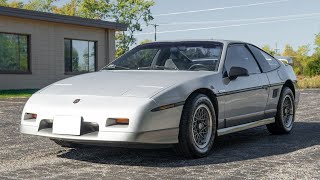 Video Thumbnail for 1986 Pontiac Fiero GT