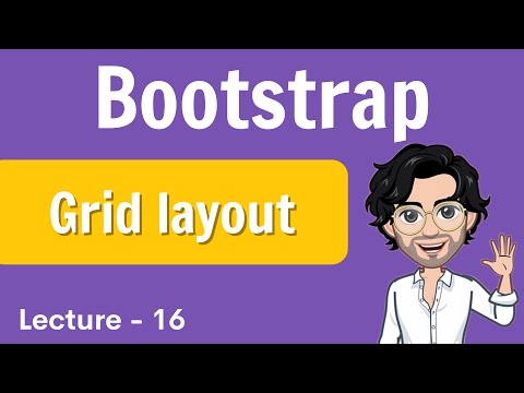 Bootstrap - Grid Layout | Web Development Course | Lecture 16