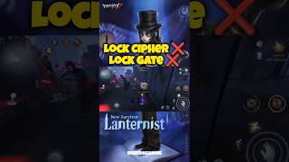 HUNTER that can LOCK CIPHER & GATE gonna HATE LANTERNIST 💀 #identityv #第五人格 #アイデンティティv