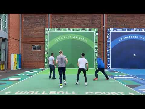 London 1 Wall at Canada Water Warmup's for UK Open 2023