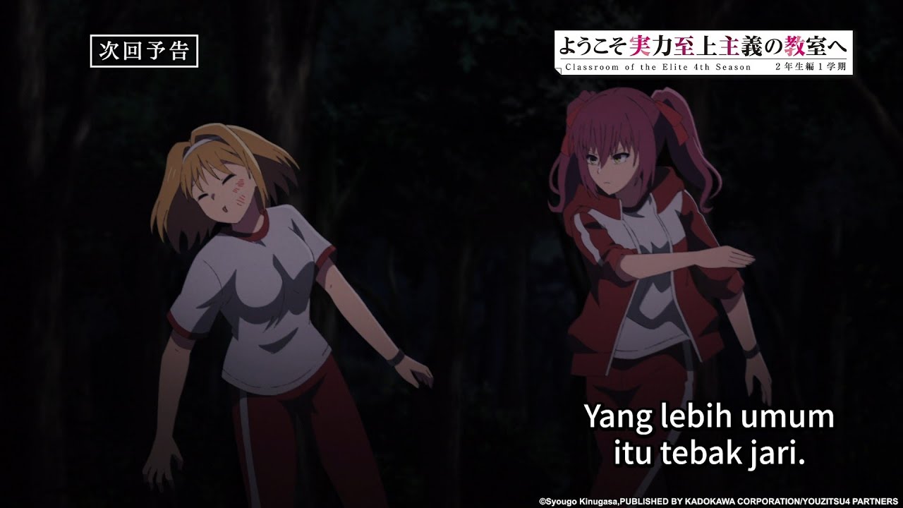 (Minggir mimin mau melindungi Kushida) Pratinjau Classroom of the Elite S4 Eps 12