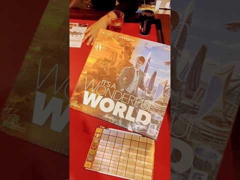 It's a Wonderful World #boardgames #boardgamelife #boardgamegeek #美麗新世界
