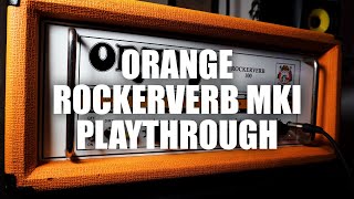 Video thumbnail for ORANGE Rockerverb 100 MKI - PLAYTHROUGH by Hayden McCarry