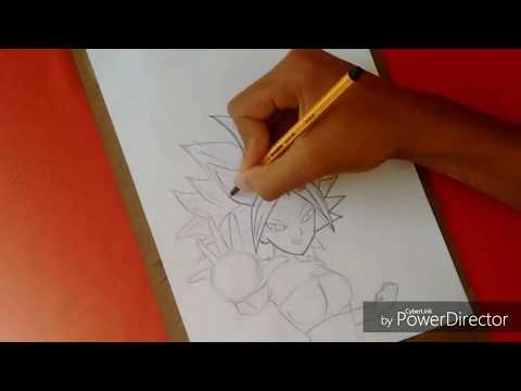 Speed Coloring Caulifla SSJ. [DRAGON BALL SUPER]