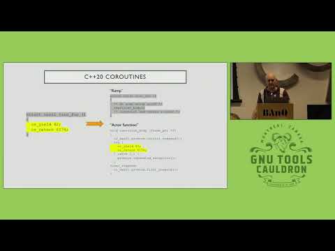 C++20 coroutines in GCC - GNU Tools Cauldron 2019