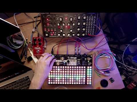 Don’t let the rain get you down - Deluge + Subharmonicon