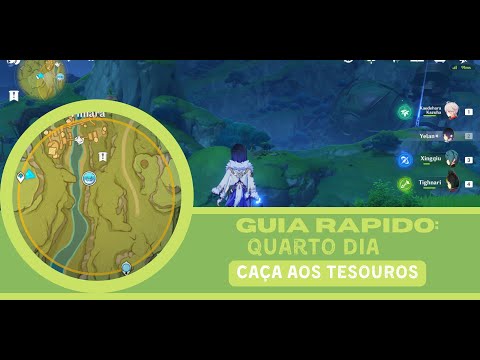 GUIA DE EVENTO: GAMEPLAY 4° DIA DA CAÇA AOS TESOUROS
