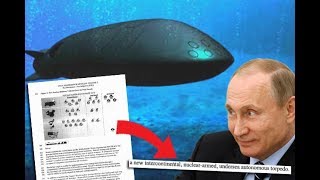 Russia's Nuclear Underwater Drone Is Real Could Set Off Tidal Waves to Wipe Out Coastal Cities