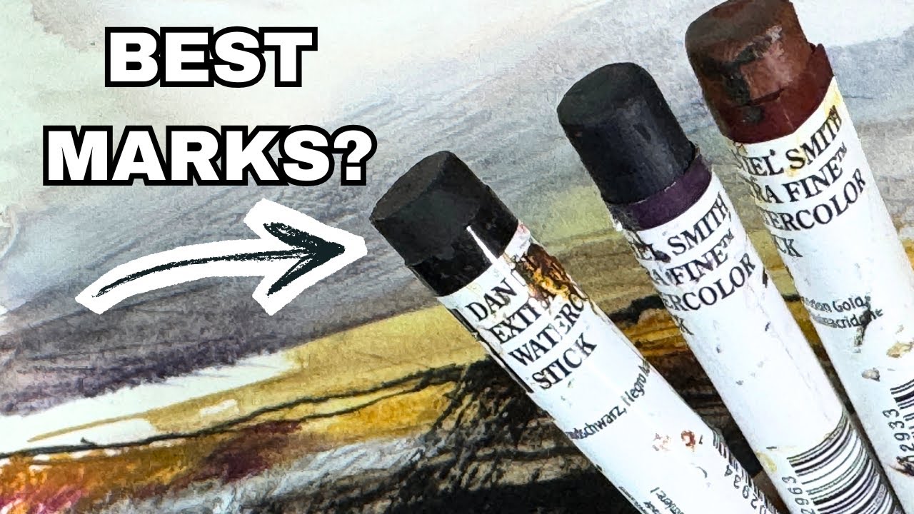 Don’t Use Daniel Smith Watercolor Sticks Until You See This! 