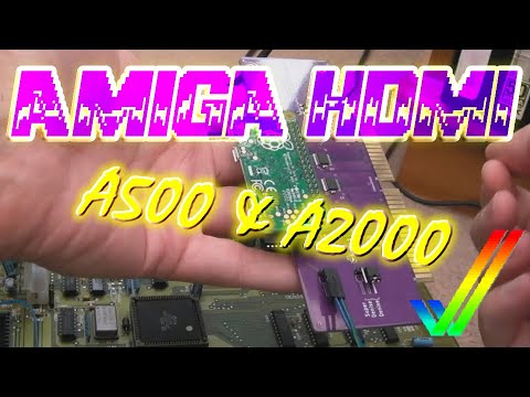 Commodore Amiga RGB 2 HDMI (A500 & A2000) - (HDMI output from the Amiga...)