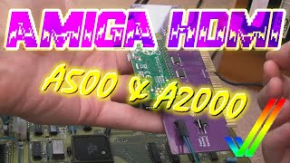 Commodore Amiga RGB 2 HDMI (A500 & A2000) - (HDMI output from the Amiga...)
