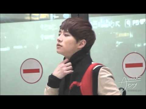 FANCAM 101217 JUNHO Gimpo Airport record Gayo Daejun