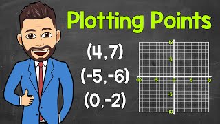 Download Lagu How to Plot Points a Coordinate Plane | Positive and Negative Coordinates | Math with Mr. J Thumbnail