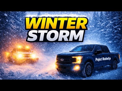 ❄️WINTER STORM WARNING: North Carolina Historic Snow – LIVE Coverage!