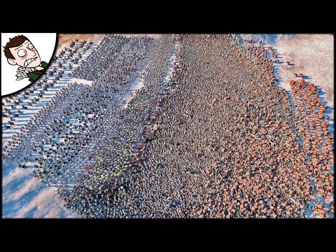 Brutal Showdown: 20k Units Egypt vs Rome