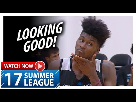 Jonathan Isaac Full Highlights vs Mavericks (2017.07.03) Summer League - 9 Pts, 3 Reb, 2 Blks